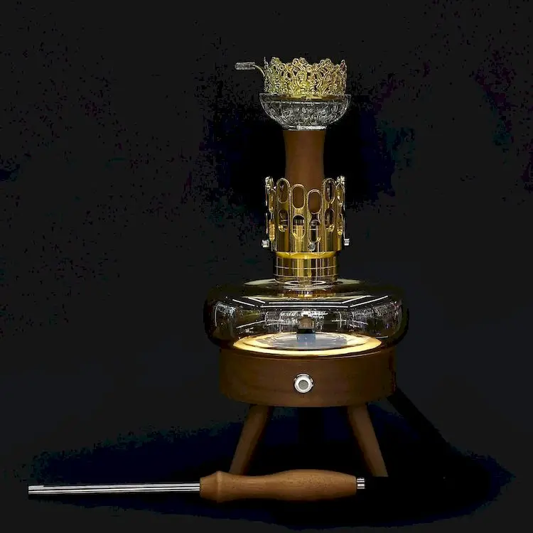 Wholesale High Quality   Hookah High Quality LED Rocket Shisha Set With  Popular
