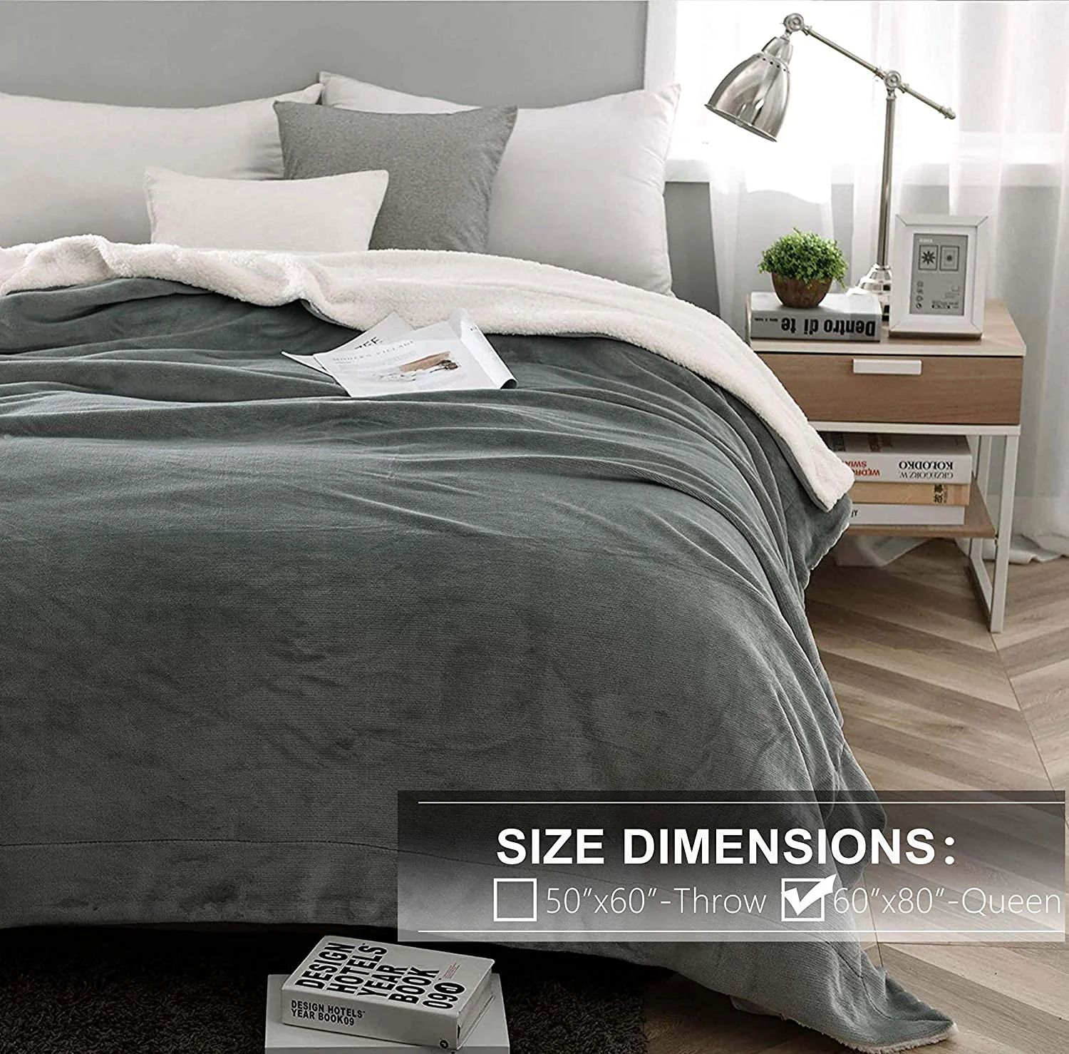 Premium Nature Custom Sherpa Other Blanket Fuzzy Soft Warm Thick Fleece Bed Blankets