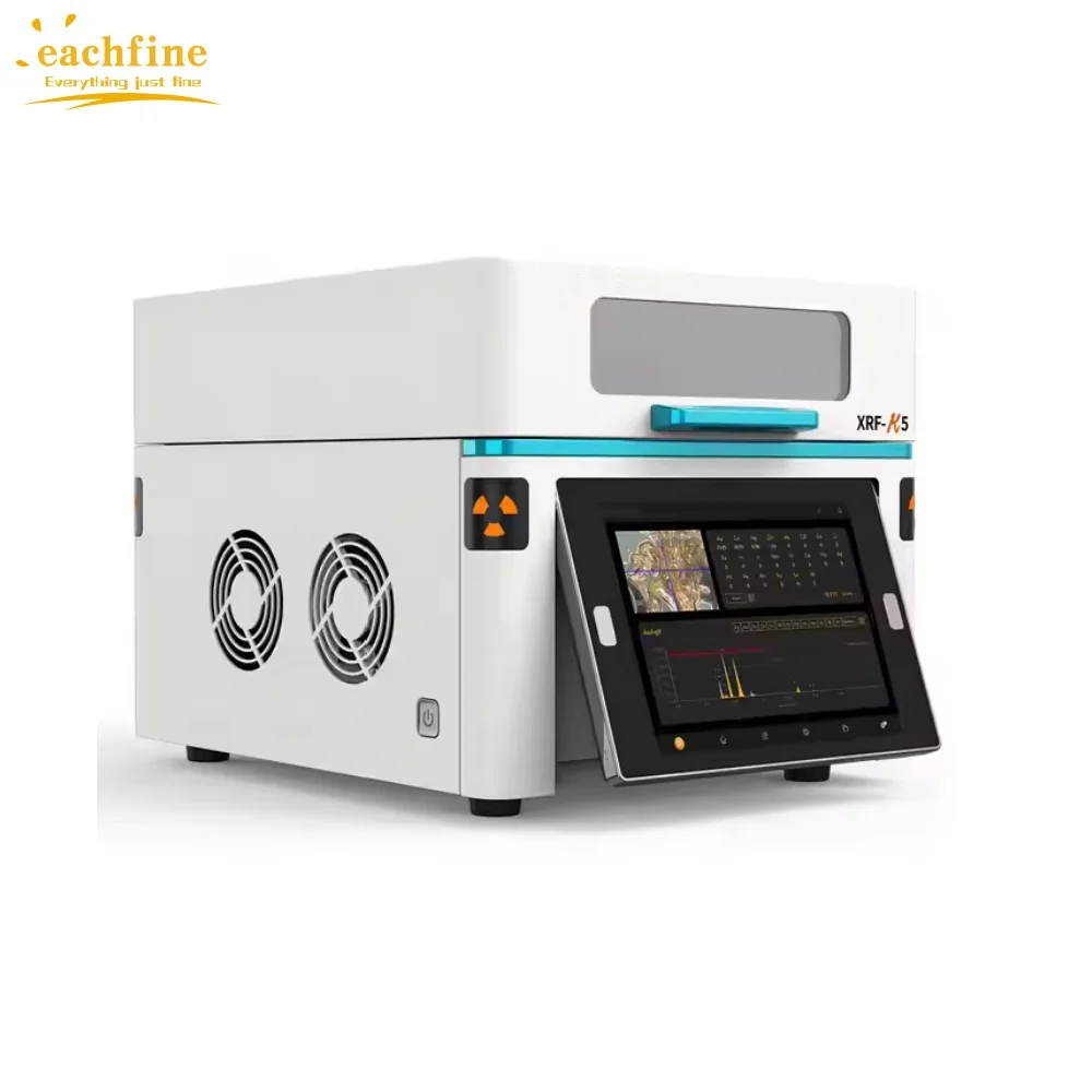 Jewelry Gold Precious Metal analysis xrf Gold Testing Machine Energy Dispersive Benchtop X-ray Fluorescence XRF Spectrometer