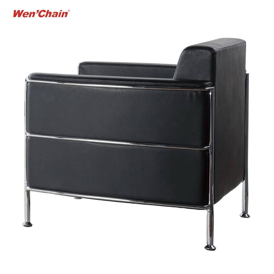 Wenchen S9125 New Style Luxury Sofa Commercial Leather Public Waiting