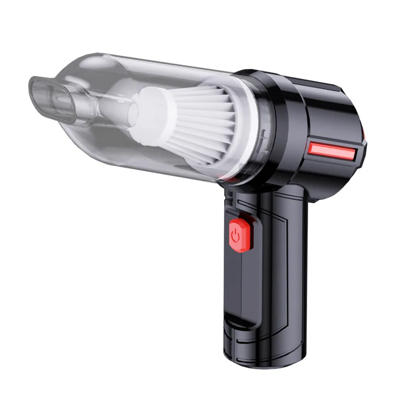 Car Vacuum Cleaner Wireless Charging Compressed Air Duster Handheld High-power Air Blower Duster for Home Office