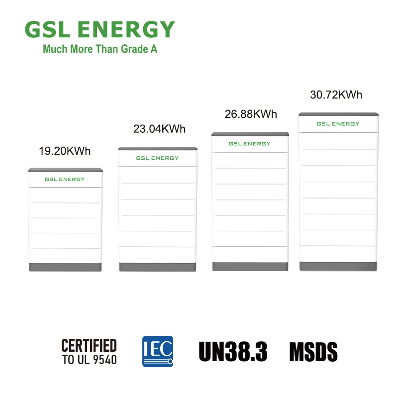 GSL ENERGY 5kwh 10kwh 15kwh Stacked lithium ion battery BMS solar energy storage high voltage lifepo4 battery for solar system