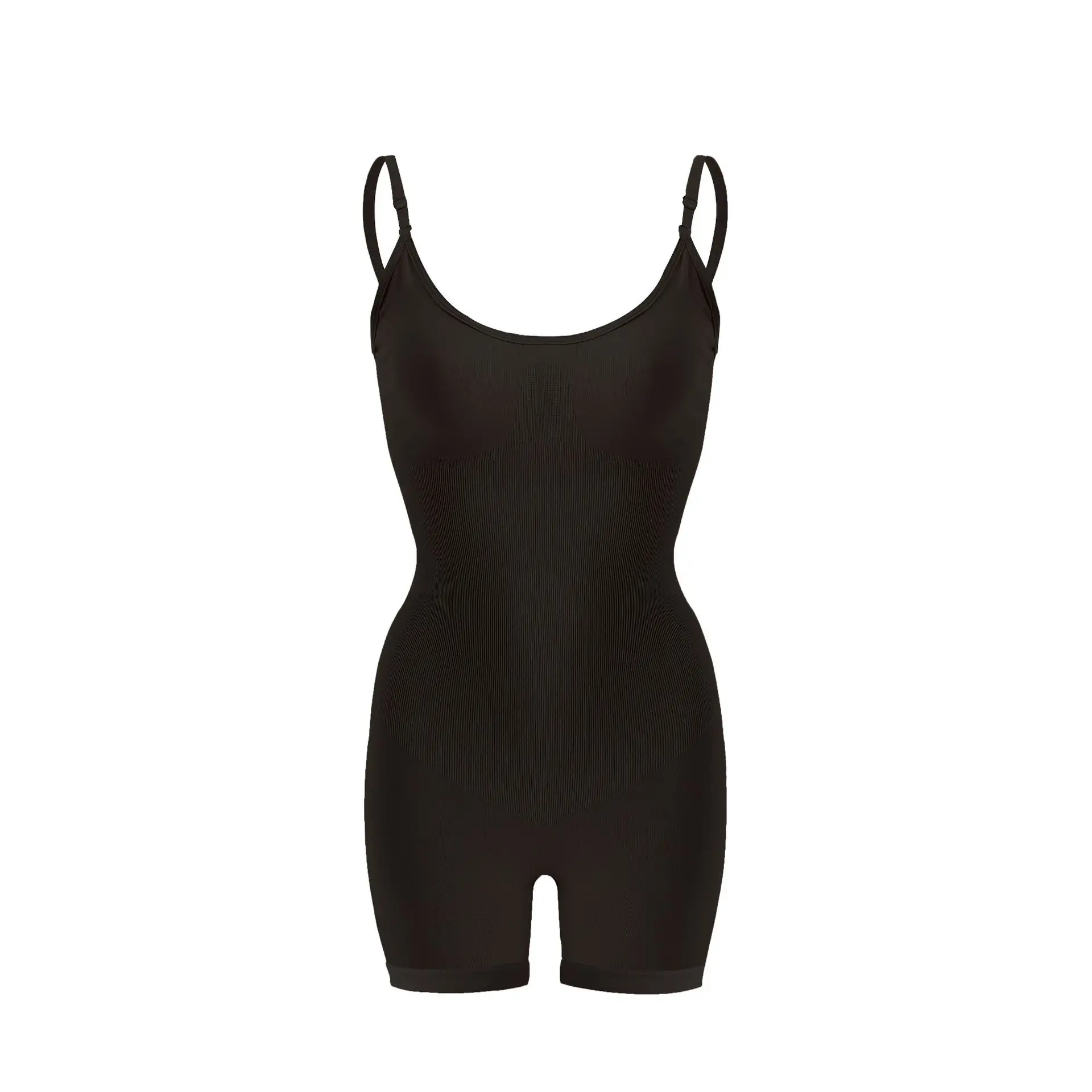 Seamless Women Bodysuit Butt Lifter Shapewear Waist Trainer Body Shaper Strappy-Back Chest Enhancing Corrective Underwear Corset