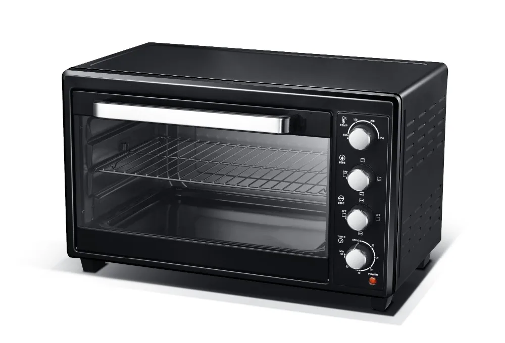 New 48L Multi-Function Electric Ovens Household Bakery Toaster Pizza Kitchen Appliances Timing Baking Electric Oven for Baking