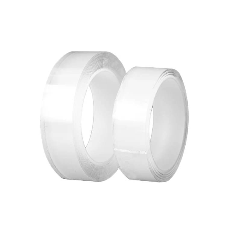 Washable Adhesive Glue Traceless Nano Gel Grip Tape Waterproof Double Sided Multipurpose Transparent Poster Nano Tape Reusable