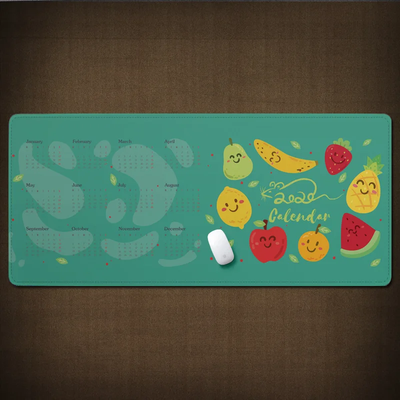 
BUBM Manufacturer Custom Rubber Mutispandex Calendar 2020 Mouse Table Desk Pad Mat 