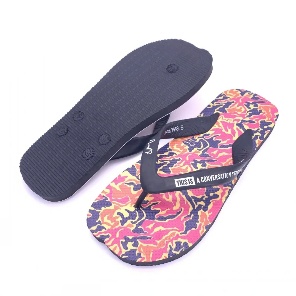 Ladies Footwear Manufacturers Double Plugs Thongs Flip Flops