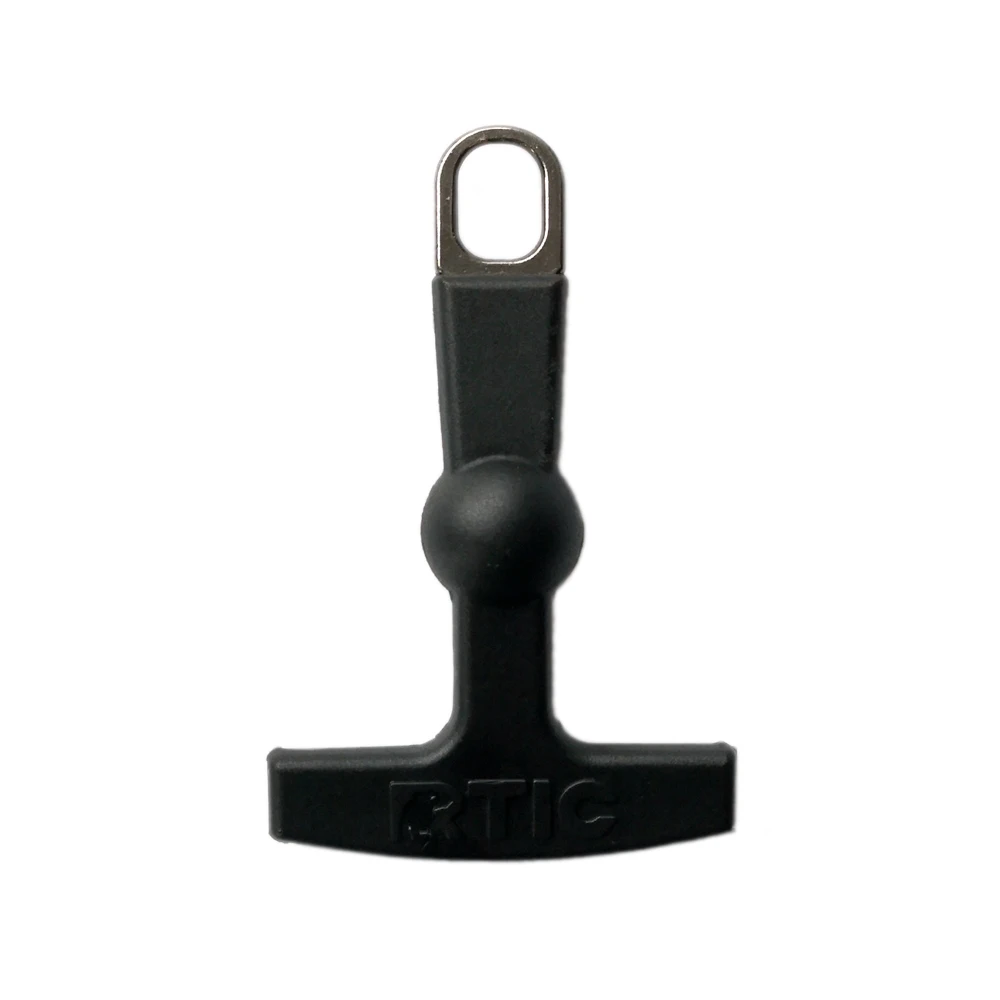 По индивидуальному заказу Т-образная застежка-молния с застежкой-молнией ТПУ/ПВХ Тяговая головка для тяжелой физической работыдостаточная герметичной молнии используется в изолированный мешок льда водонепроницаемый мешок