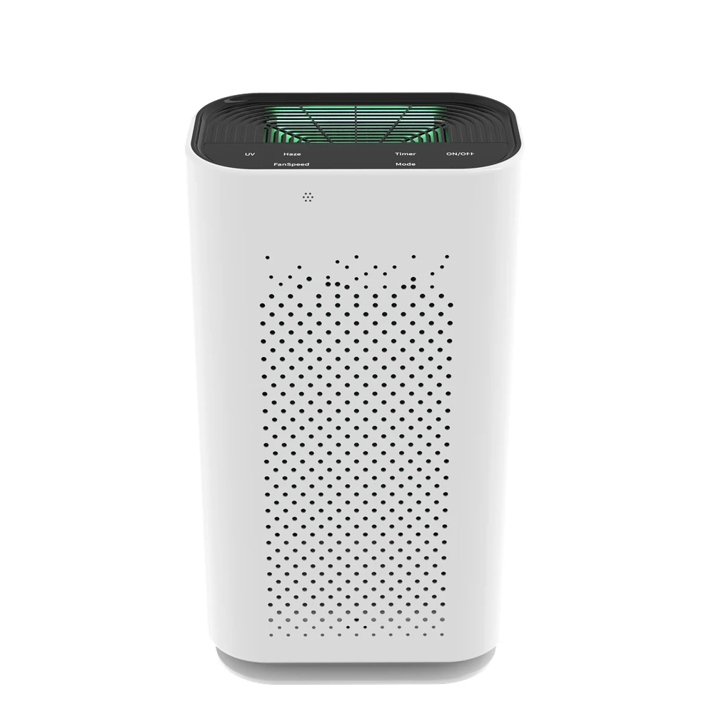  hepa filter material air purifier led panel light bipolar