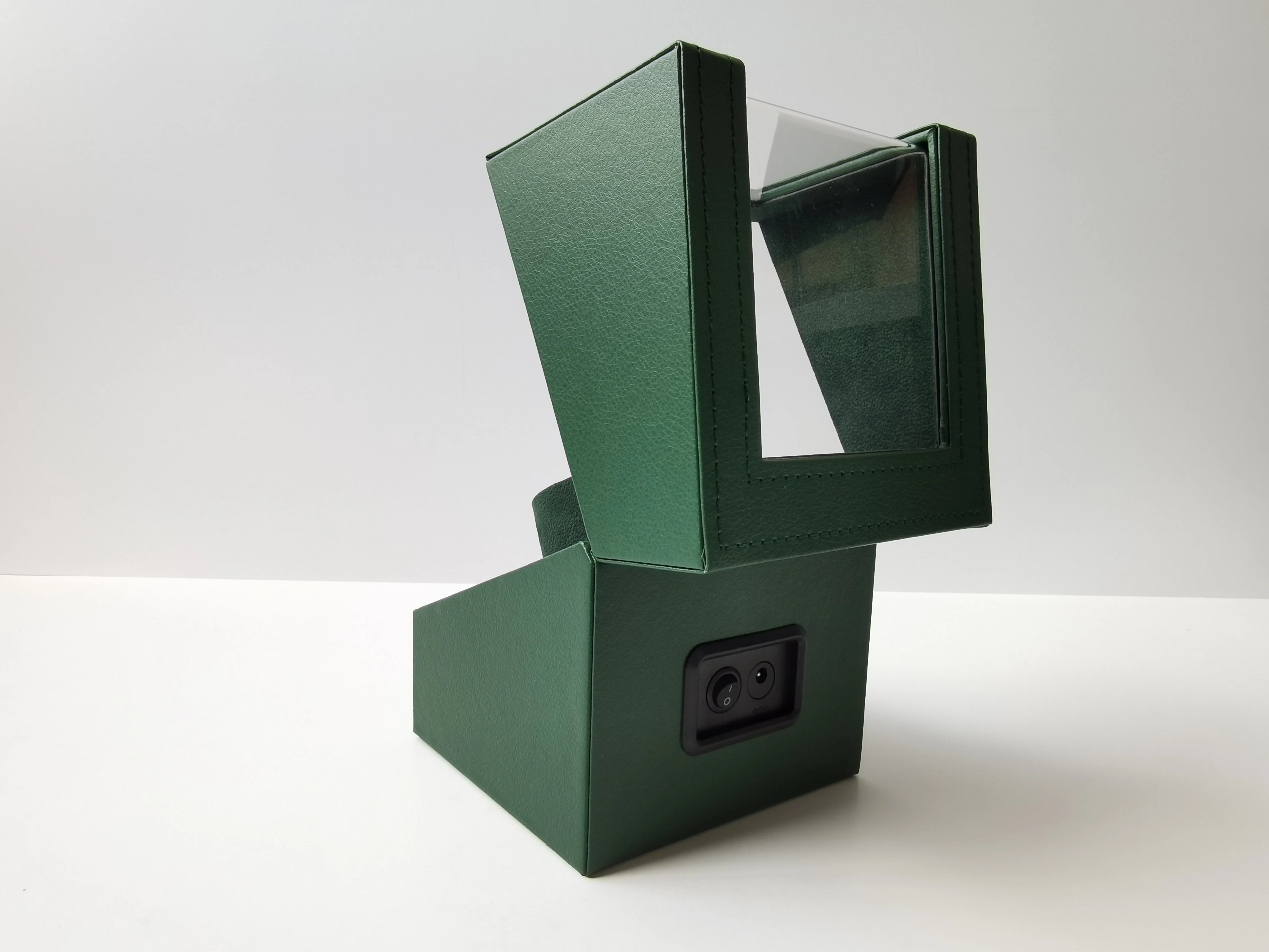 Factory Direct Best Selling Model Custom Luxury Watch Winders Premium Green Single Watch Winder Box