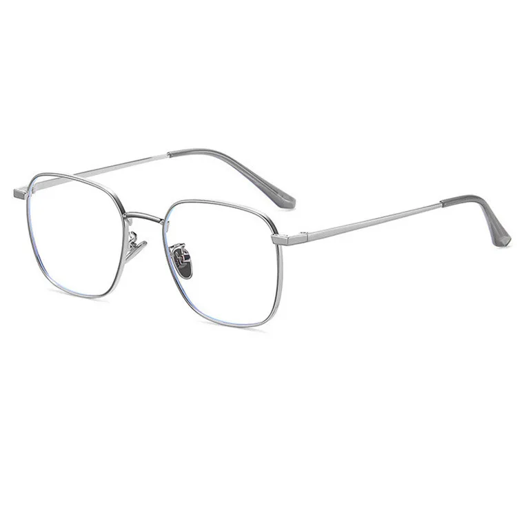 2024 Custom Logo Colorful Square Optical Glasses new luxury oversize square photochromic anti blue light glasses for woman man