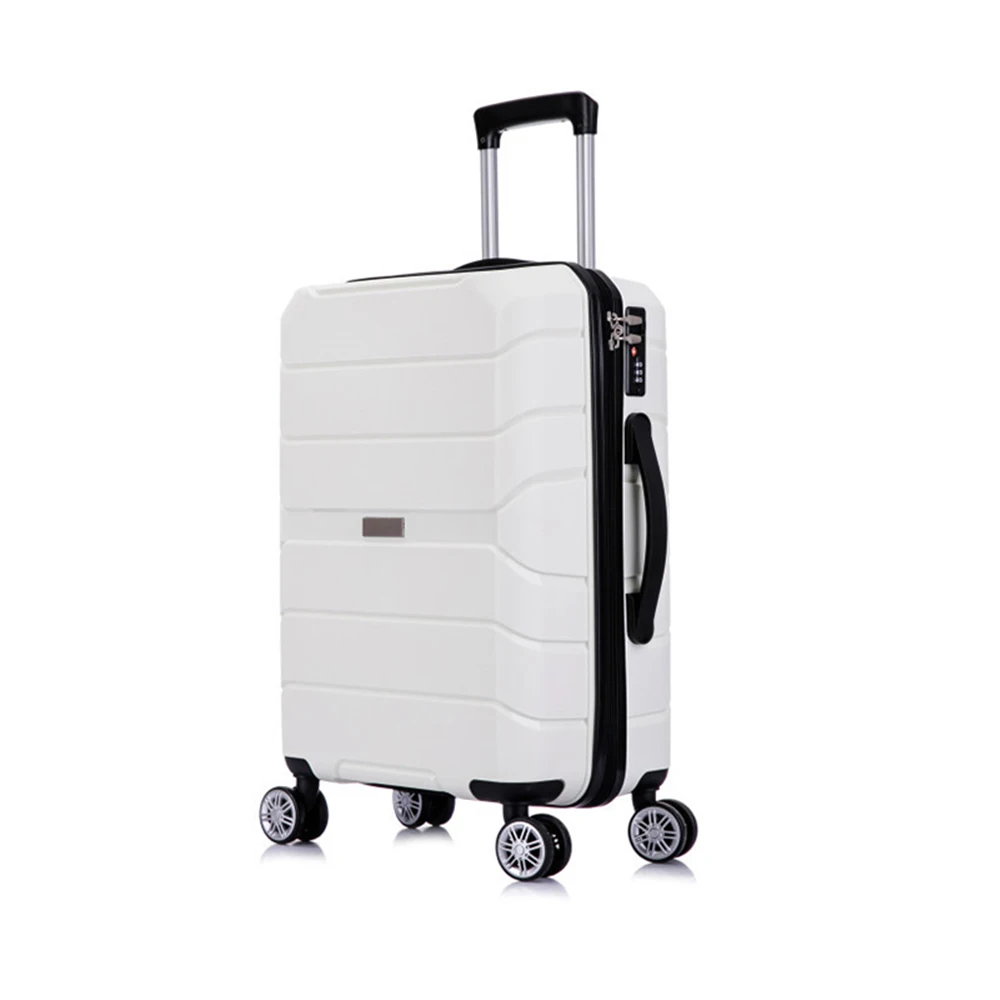 YESHINE new trendy colorful design PP travel trolley luggage bags with factory price
