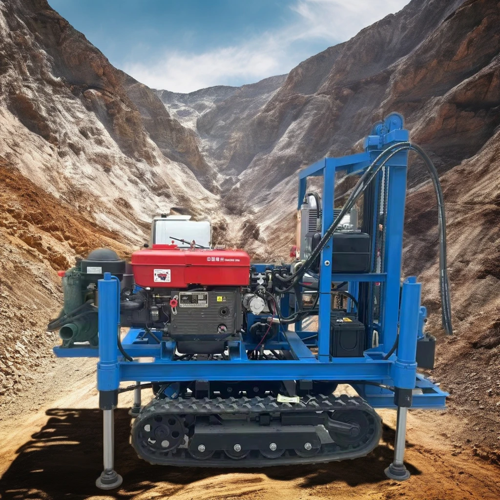 Small Hydraulic Well Drilling RIGS Adapted to Different Geological Conditions and Complex Terrain Are Popular in China