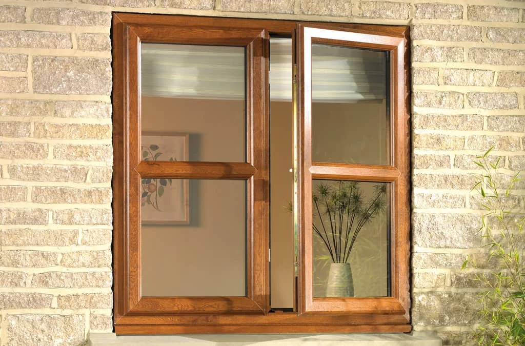 New Design High Security Thermal Break Aluminium Window Sliding Aluminum Alloy Frame Double Glass Casement Windows