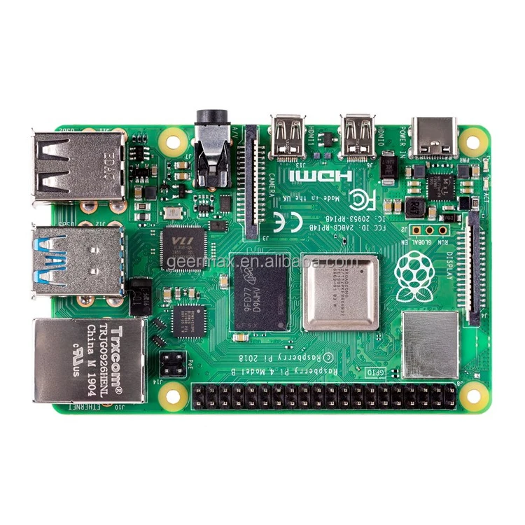 New Original Raspberry Pi 4B 1GB 2GB 4GB 8GB BCM2711 Cortex-A72 Linux Computer Single Development Board Raspberry Pi 4 Model B