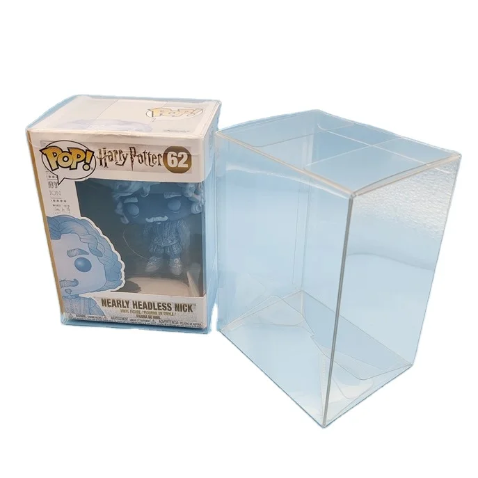 High Quality Custom Clear PET Plastic Box POP 4' 6' Funko Protector Case