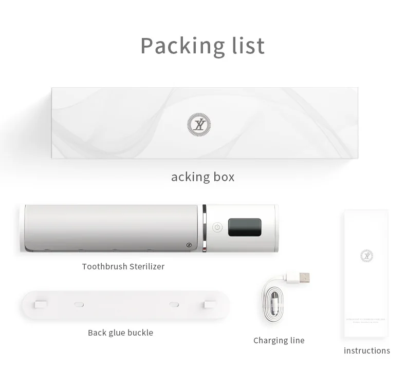 uv toothbrush holder