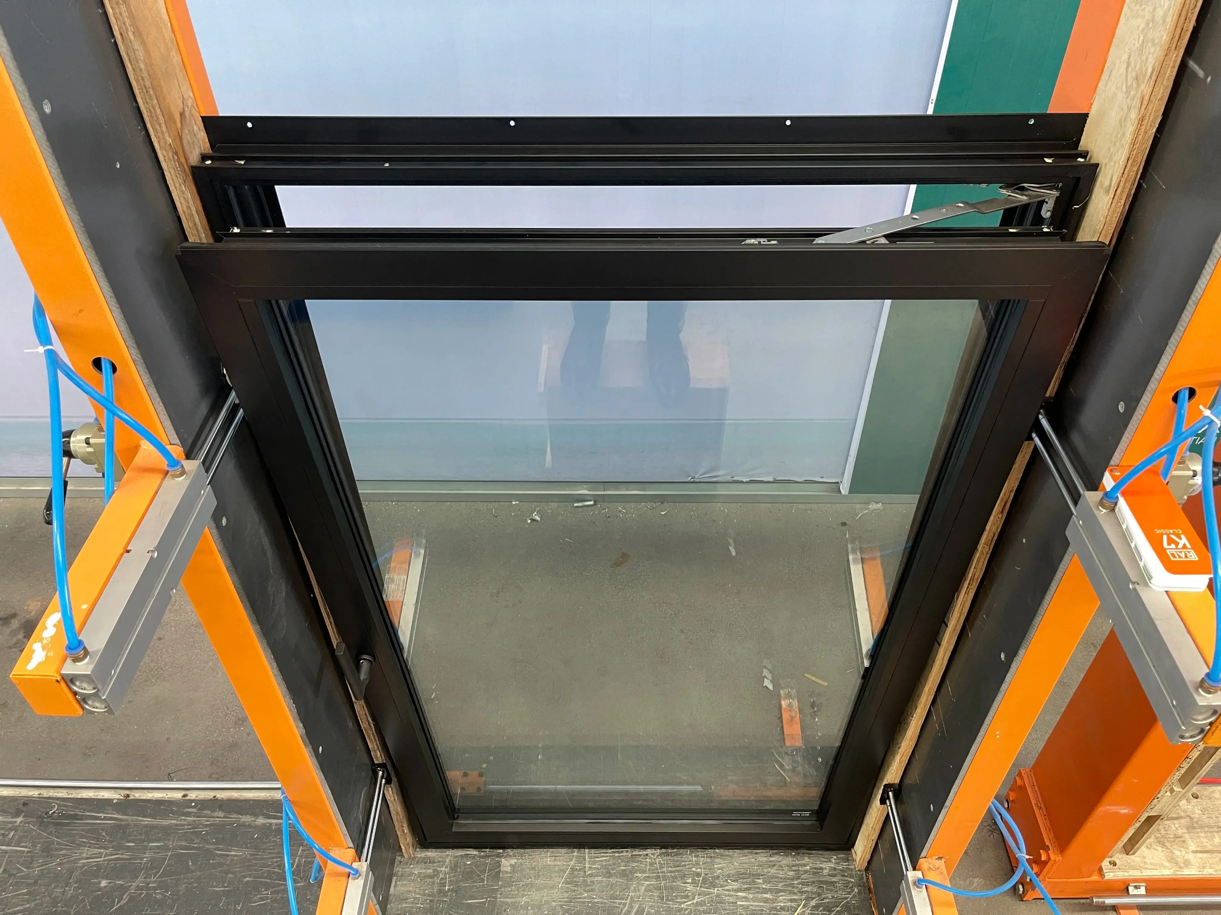 Minglei High Efficiency Tempered Glass Windows Aluminum Thermal Break Triple Pane Windows