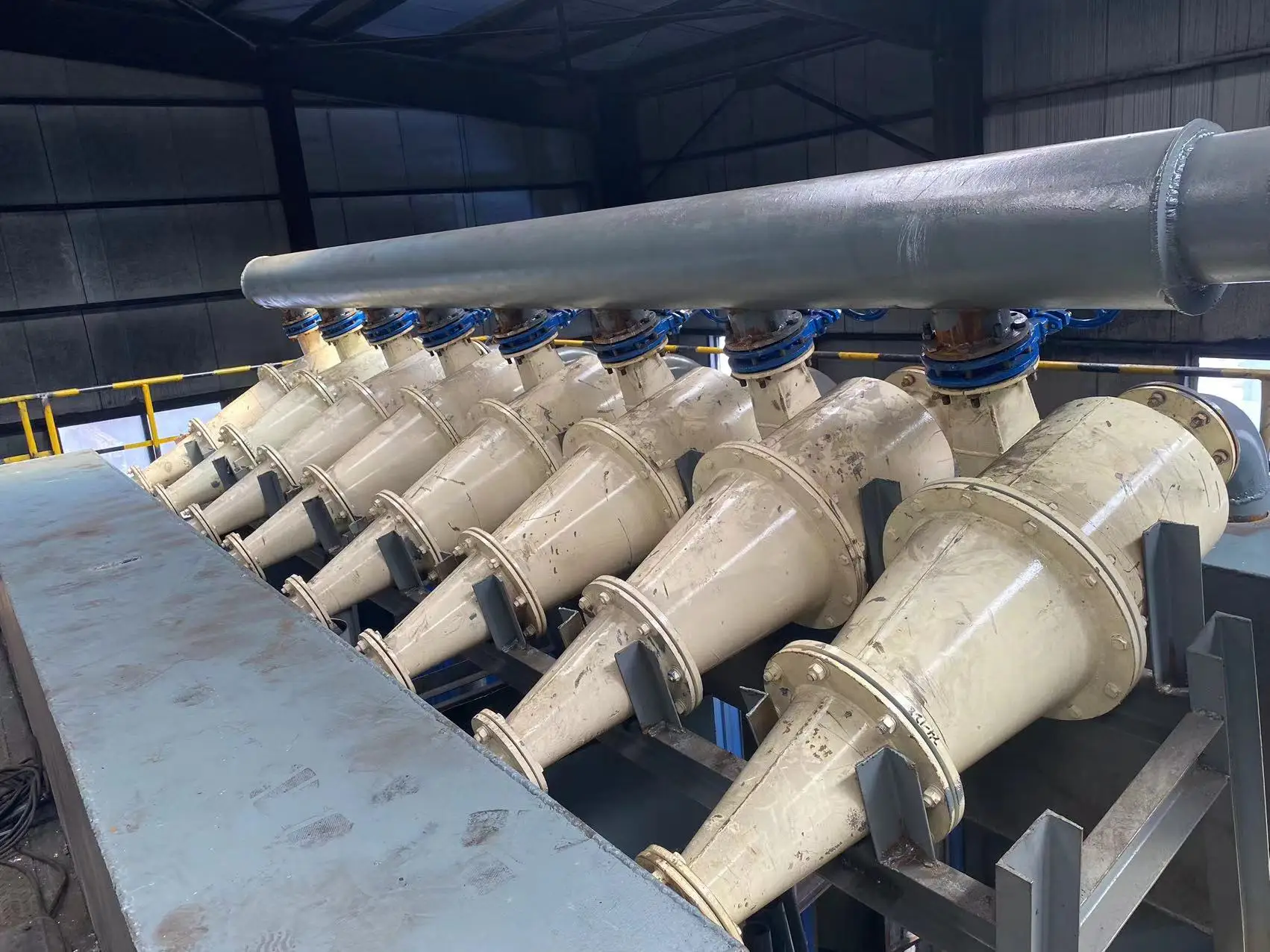 Russia hydrocyclone salt washing machine mineral washing machine sand coal processing hydro cyclone