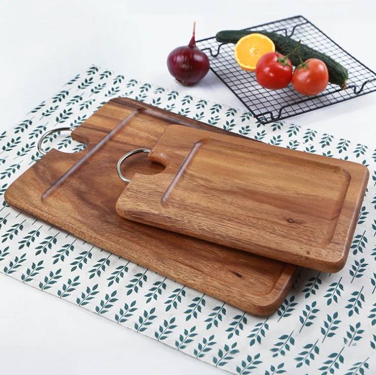 
Cheap Bread Wooden Dessert Modern Plate Cake Serving Tray 