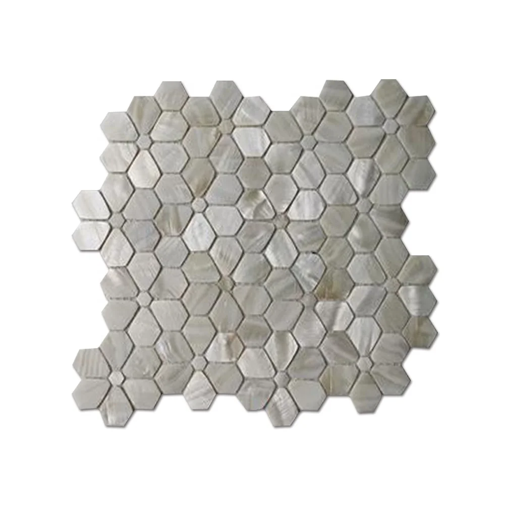 Seashell Floor Backsplash Mother Of Pearl Wall Tile White Shell Mosaic Tiles