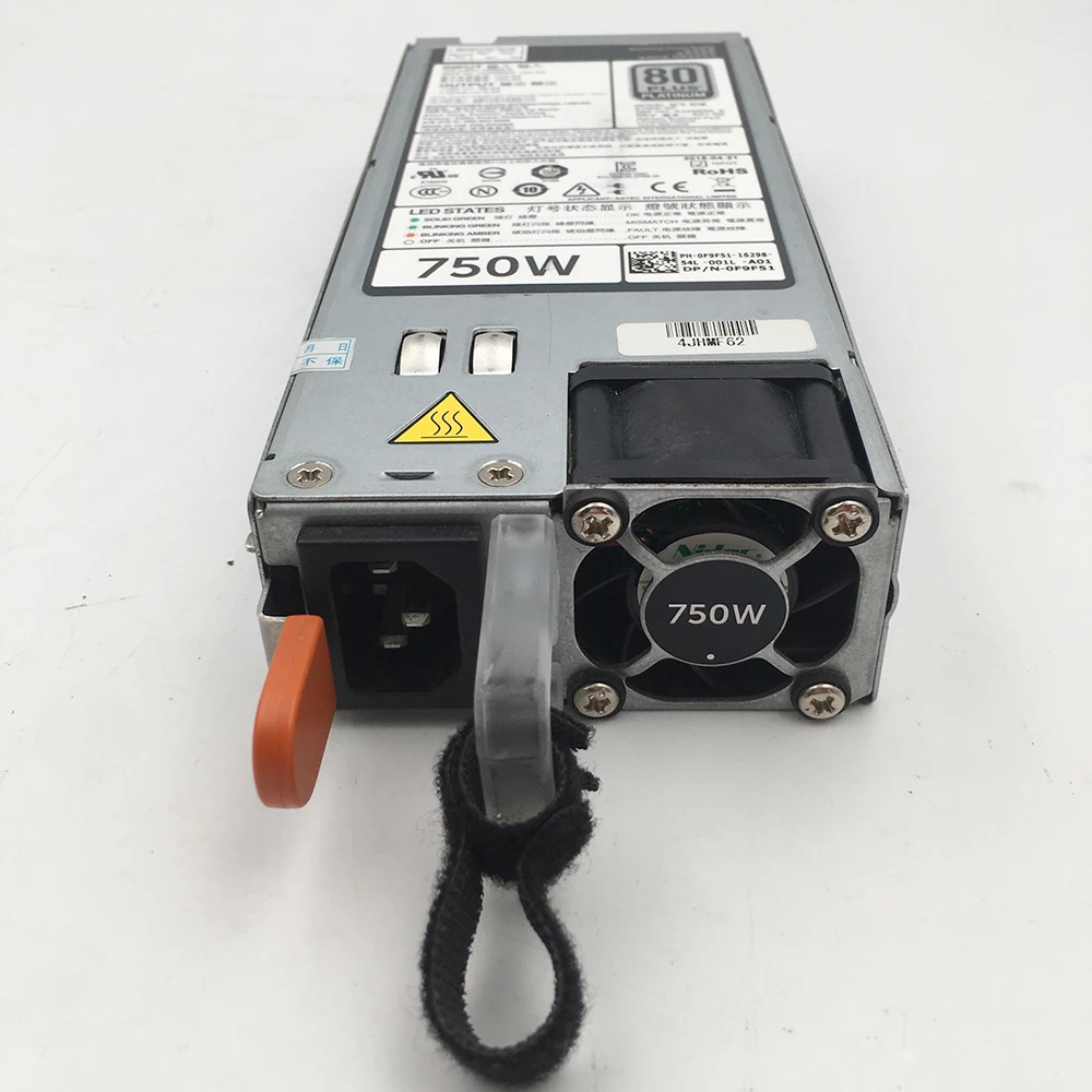 For Dell R620  720  750W Server Power Supply D750E-S1