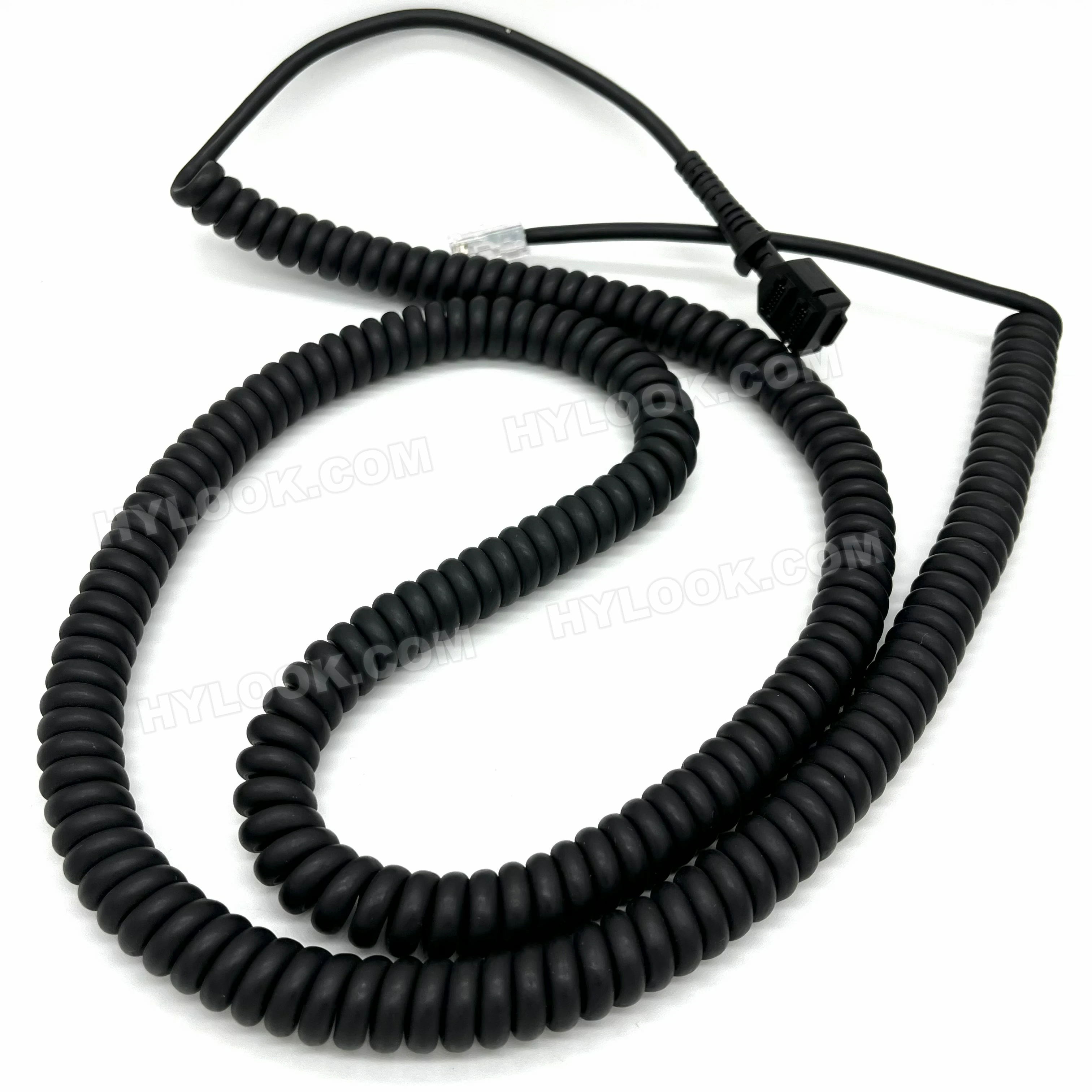 Vx805/Vx820 pinpad to Vx520 RJ45 6ft. LONG COILED cable CBL282-036-01-A