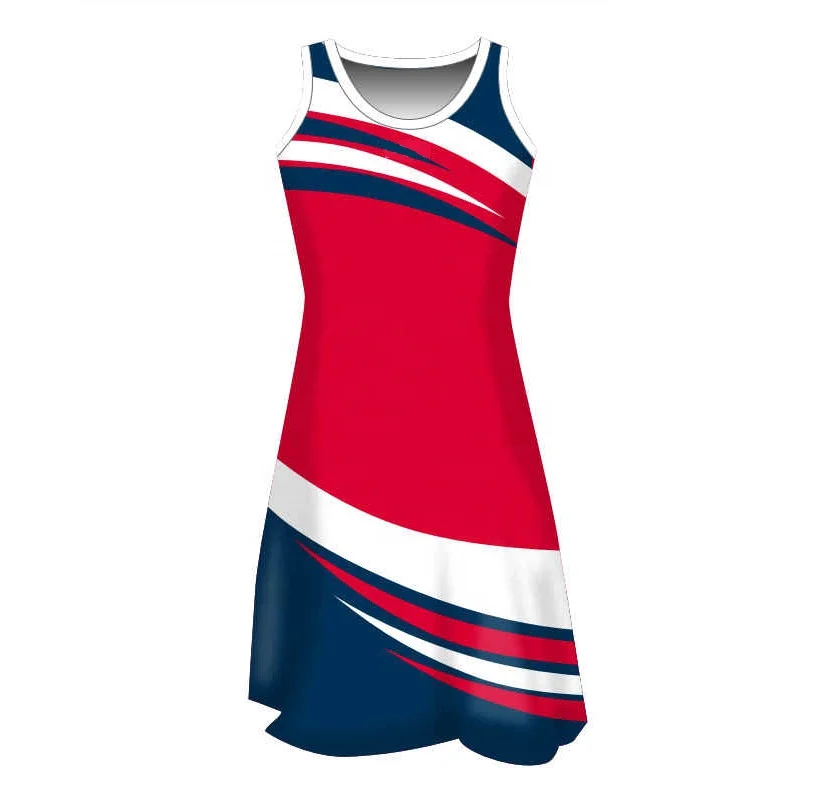 Сексуальное платье netball, майка netball, Униформа, Сублимационное платье netball