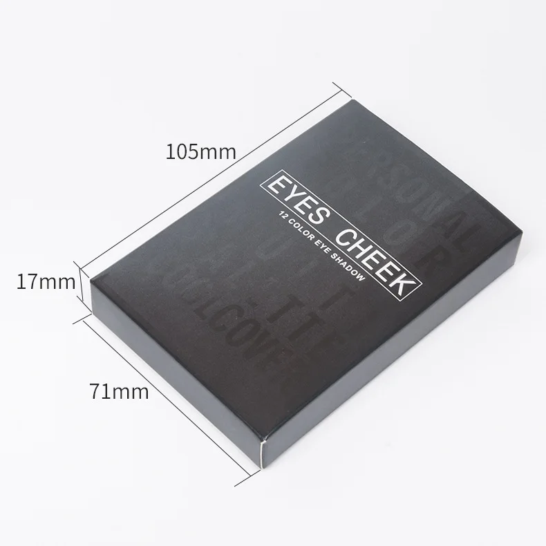 Spot earth color palette eyeshadow makeup 12 colors shimmer matte not smudge No logo color cosmetics manufacturers wholesale