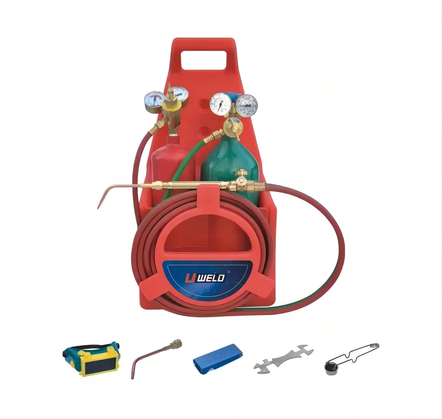 Hot Selling Portable Welding And Cutting Torch Kit with Oxygen Acetylene Tank Kit