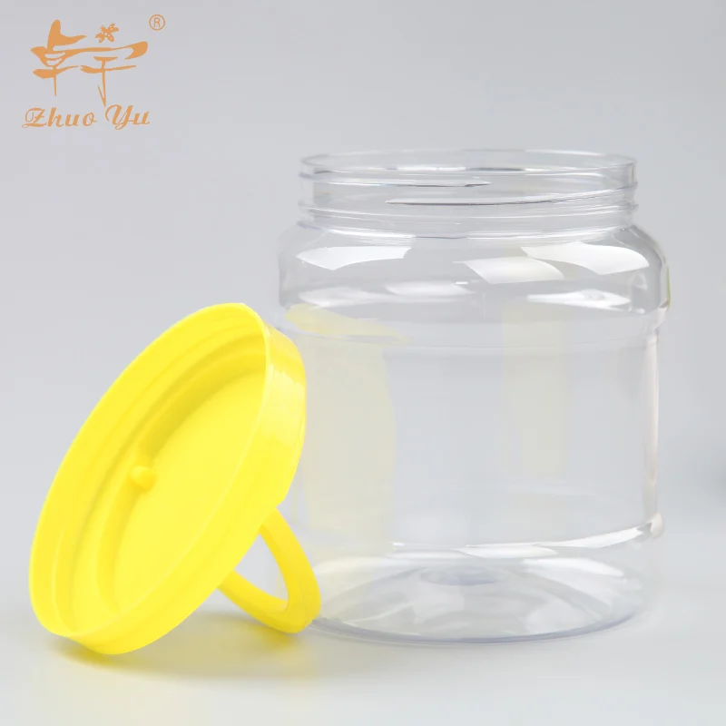 Food Grade Custom Shape Plastic Juice Container Bottle 500ml 1000ml 1500ml for Honey Cartoon Plastic Beverage Bottle Traps
