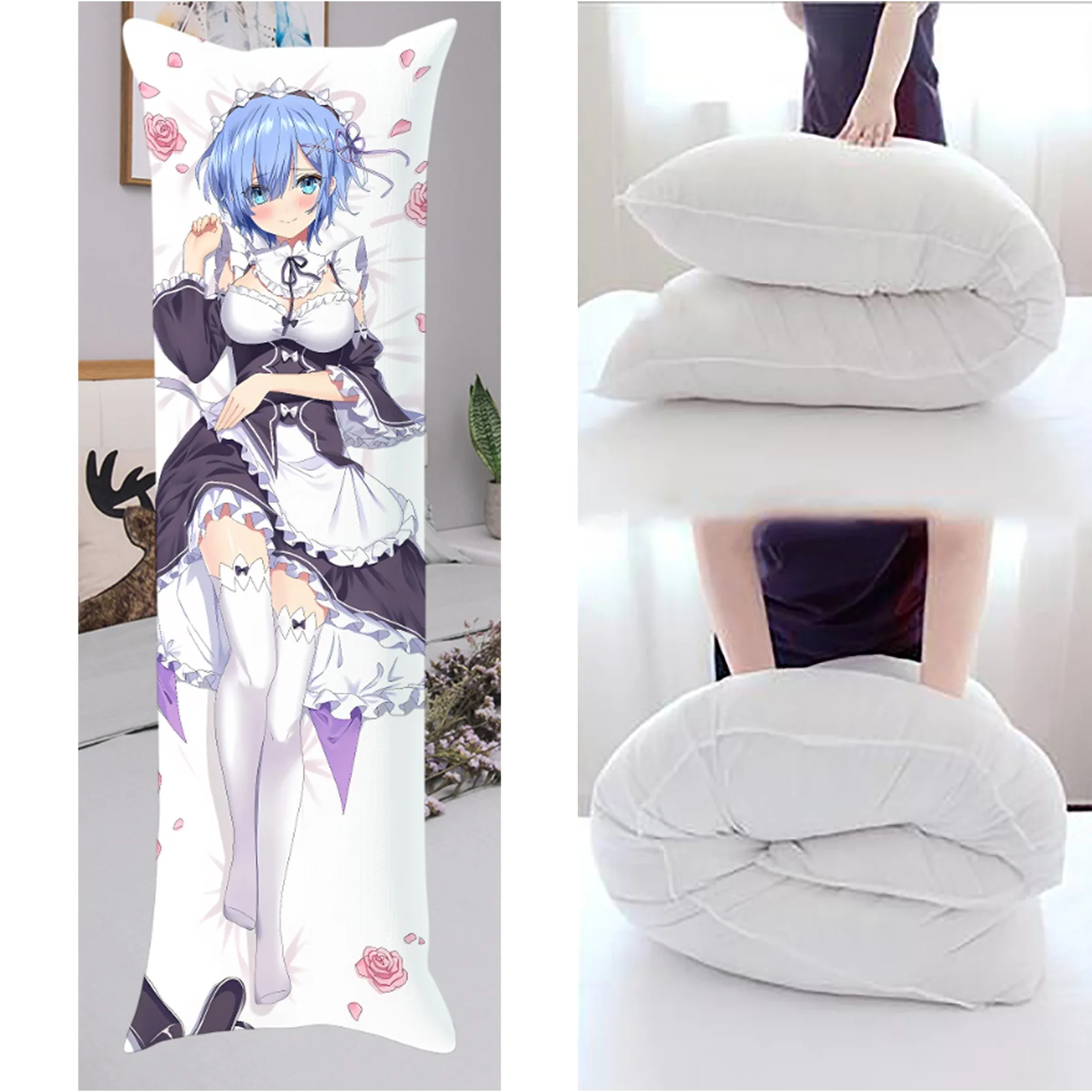Dakimakura индивидуальная двойная сторона печатная Сексуальная аниме-подушка для тела мальчика мягкая подушка под заказ китайская фабрика