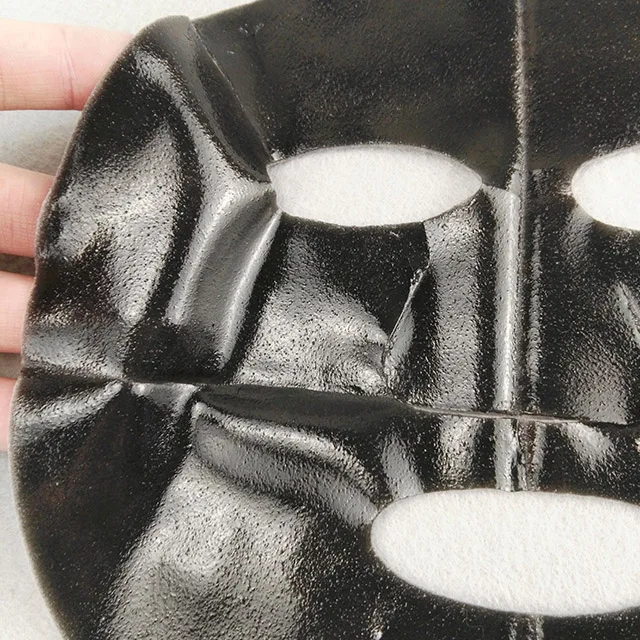 Free Samples Bamboo Charcoal Black Activated Carbon Hydrogel Whitening and Deeply Nourish OEM Face Korean