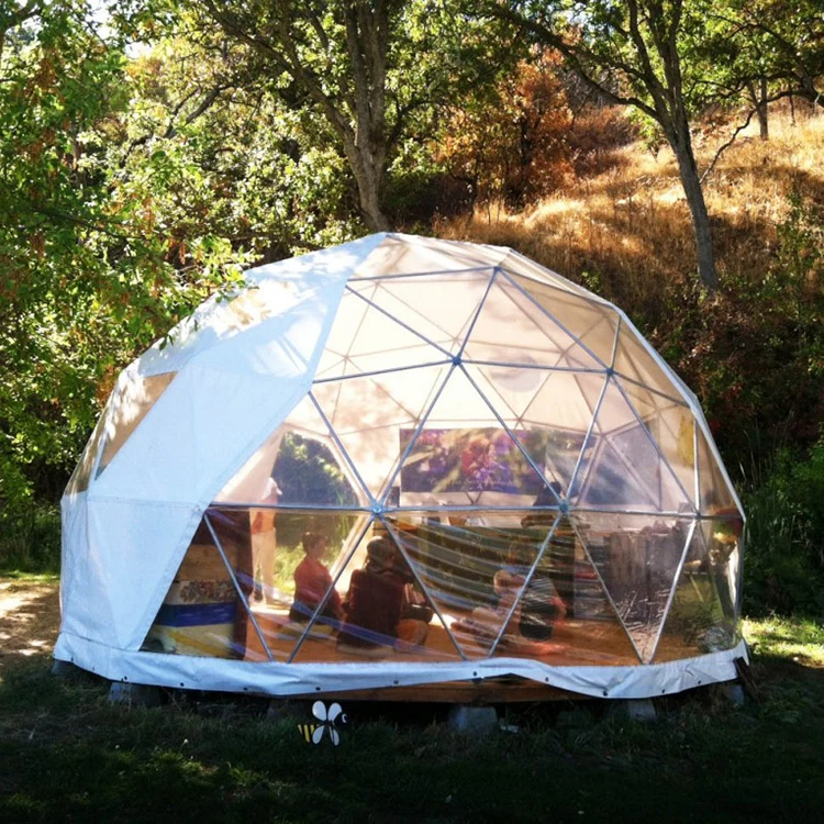 Waterproof Round Geodesic Dome Tents Glamping