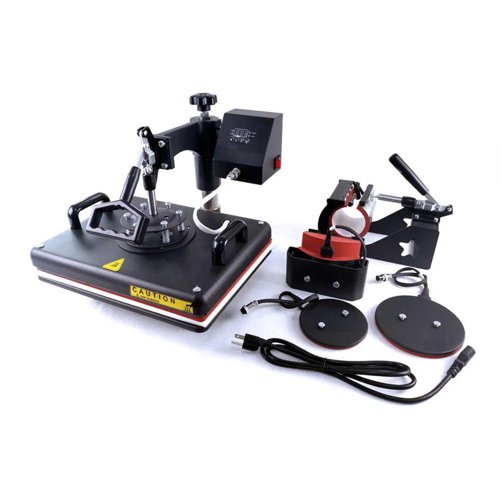 SG-008A-8 Hot Sale High Pressure 8 IN 1 Heat Press Machine Multi-functional Heat Transfer Heat Press Machine