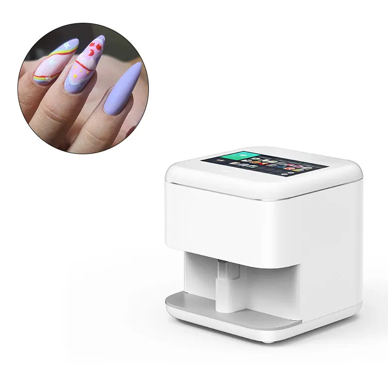 Beauty salon personal use wifi wireless mobile digital nail nails printer 3d wholesale price stock in hand