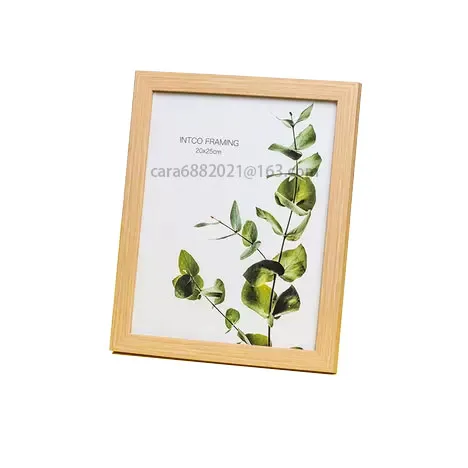 Wholesale wall hanging MDF photo frame wooden picture frame A5 A4 A3 A2 ornate picture frame