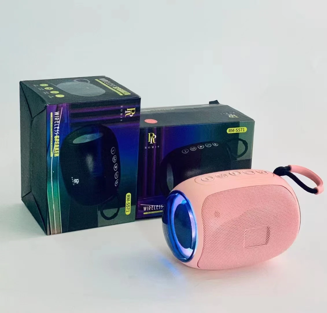 Top Quality Waterproof Outdoor LED light Speaker Portable Subwoofer Mini Party Support Music Wireless Speaker