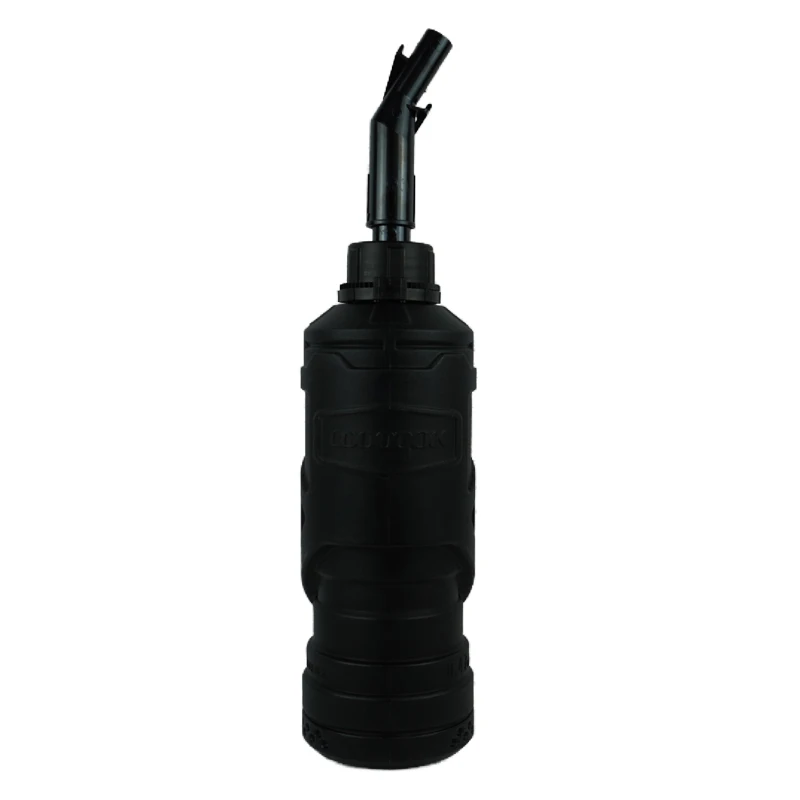 Universal Motorcycle Emergency Fuel Container with Cup Shape Design
