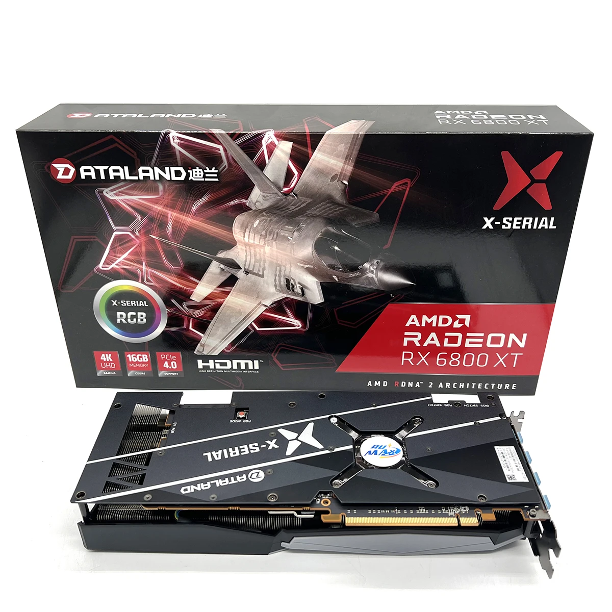 Dataland Yeston Amd Radeon Rx 6800 Xt 16Gb Gddr6 Gaming Graphics Card 6800 Gpu Video Card 6800Xt