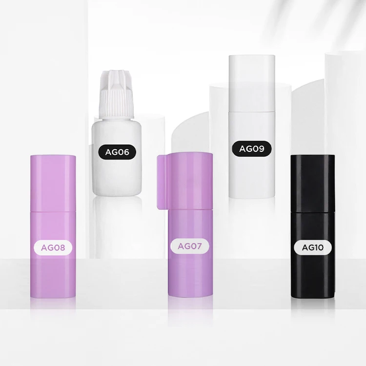 Hollyren Fast Dry Eyelash Extension Glue Low Humidity Colle a Faux-Cils Professional Private Label Waterproof Adhesive 10ml