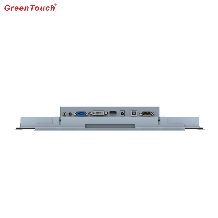 Greentouch 23 6 дюймов емкостный сенсорный экран ЖК-монитор с сенсорным экраном монитор сердечного ритма 10 точек касания VGA HDMI DVI