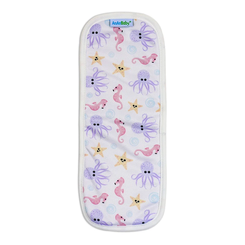 Hot Sell Washable Reusable And Soft Diaper Inserts High Absorbance AWJ Cloth Diaper Inserts