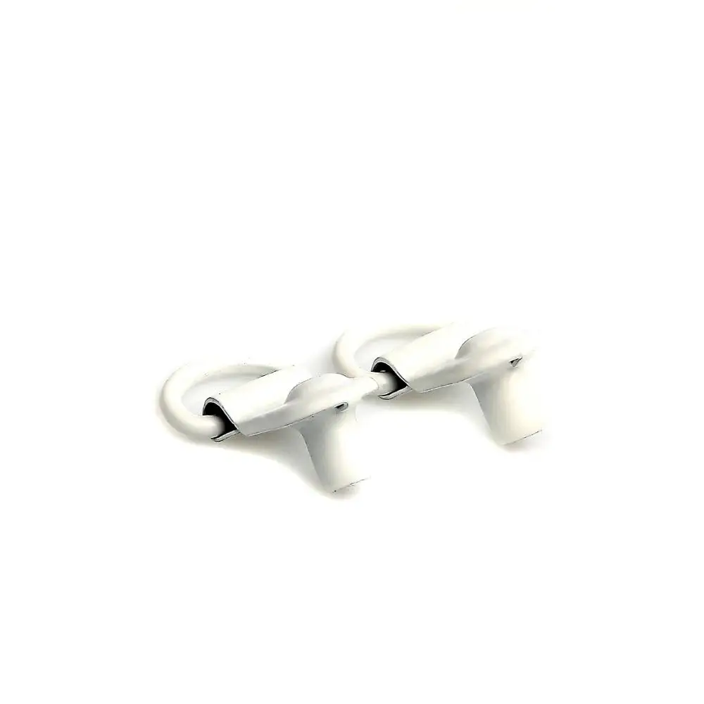 White D-rings Buckle For Mountaineering Shoes Boot Lace Hooks