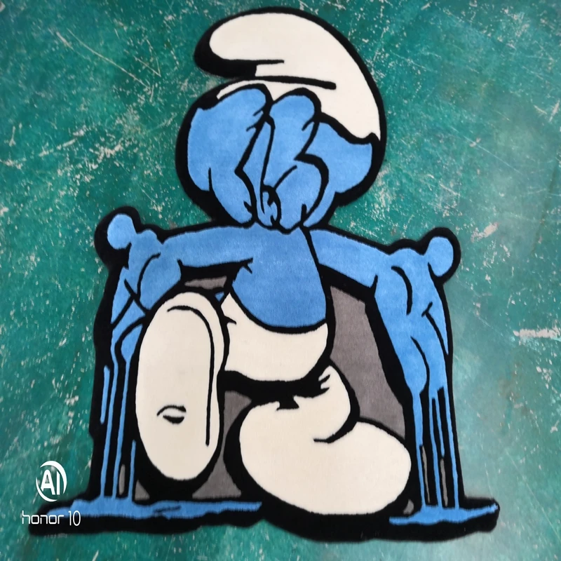 Шерстяной ковер и для
