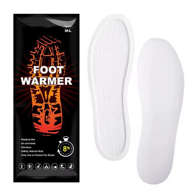 Trending Products 2024 New Arrivals Custom Disposable Air Activated Adhesive Hot Pad Insole Foot Warmers