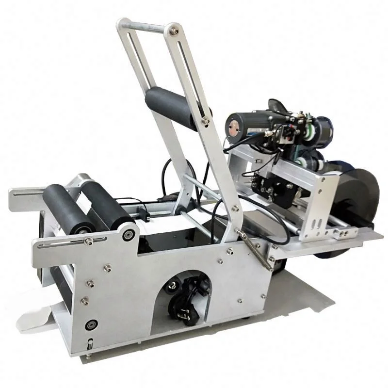 Полуавтоматическая настольная оберточная круглая бутылка этикетировочная машина/Этикетка/этикетка наклеивающая машина для химических, косметических, пластиковых бутылок