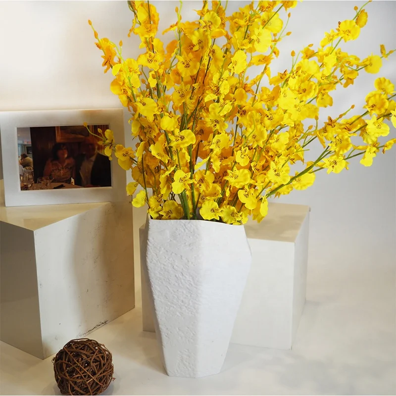 Suanti custom home decoration deco wedding floor table bouquet vases unique white luxery christmas flower vase