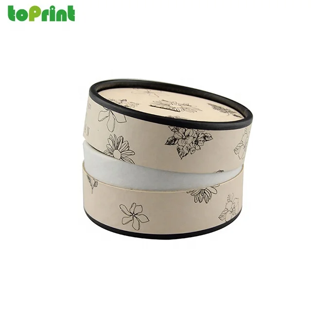 Пользовательские фантазийные пустые картонные контейнеры, банка, экологически чистые трубки из крафт-бумаги для бальзама для губ