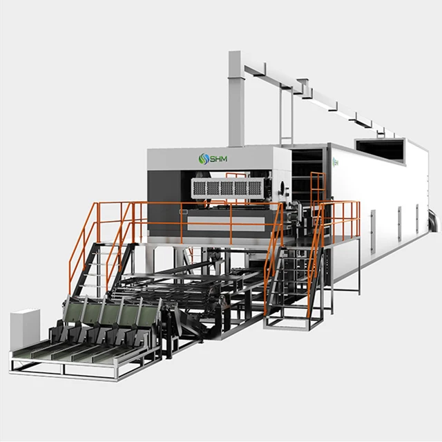 Fully Automatic Rotary Egg Tray Molding Machine Using Waste Paper